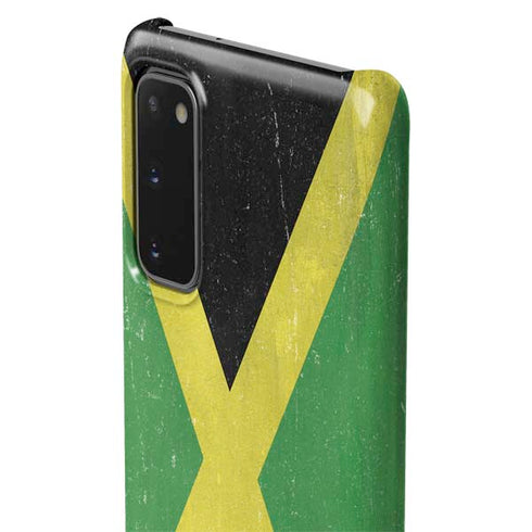 Jamaica Flag Distressed Galaxy S20 Lite Case